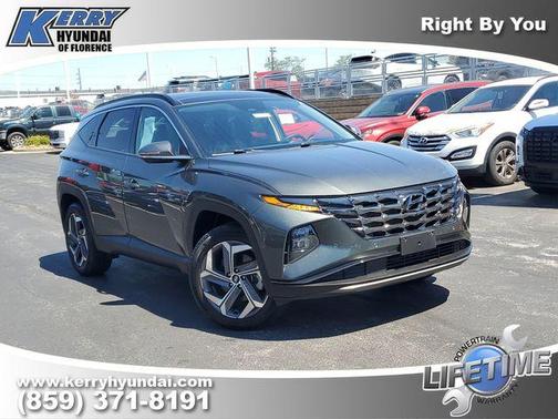 Amazon Gray 2023 Hyundai TUCSON Limited