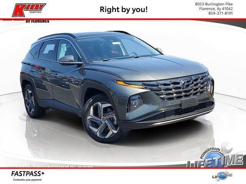 Amazon Gray 2023 Hyundai TUCSON Limited
