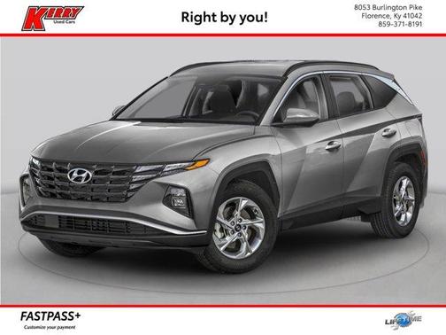 Amazon Gray 2023 Hyundai TUCSON Limited