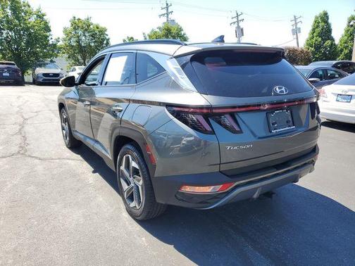 Amazon Gray 2023 Hyundai TUCSON Limited