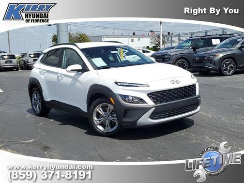 Lunar White 2023 Hyundai KONA SEL