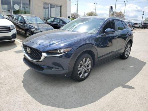 Deep Crystal Blue Mica 2023 Mazda CX-30 2.5 S Preferred Package