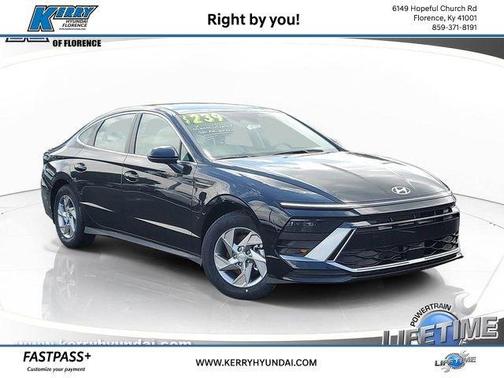 Black 2026 Hyundai SONATA SE