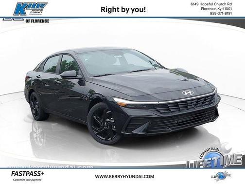 Black 2026 Hyundai ELANTRA SEL Sport