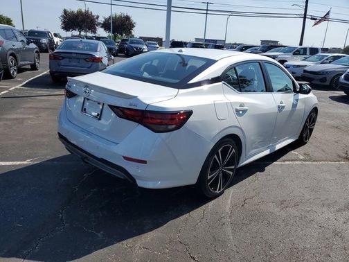 Aspen White 2023 Nissan Sentra SR