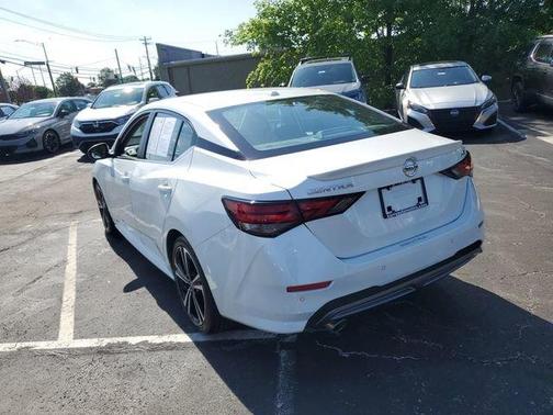 Aspen White 2023 Nissan Sentra SR