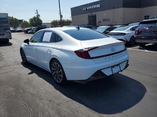 Quartz White 2020 Hyundai SONATA SEL Plus