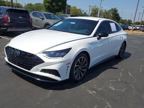 Quartz White 2020 Hyundai SONATA SEL Plus