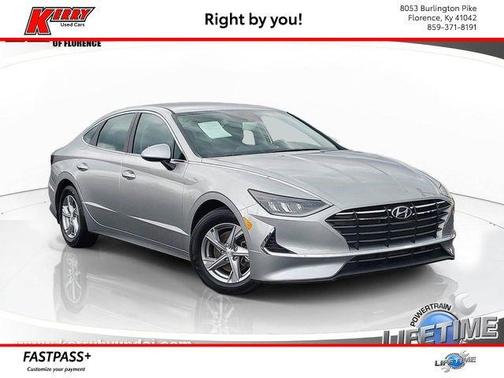 Shimmering Silver Pearl 2021 Hyundai SONATA SE