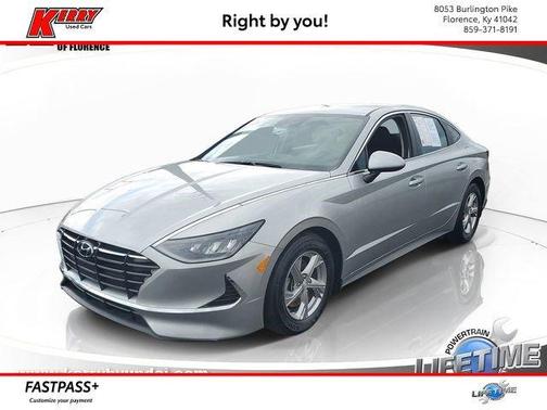Shimmering Silver Pearl 2021 Hyundai SONATA SE