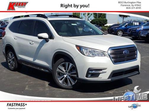 Crystal White Pearl 2021 Subaru Ascent Limited 7-Passenger