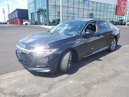 Crystal Black Pearl 2018 Honda Accord EX-L 2.0T