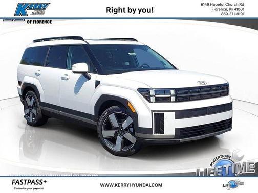 White 2026 Hyundai SANTA FE HEV Limited