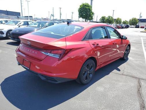 Calypso Red 2021 Hyundai ELANTRA SEL