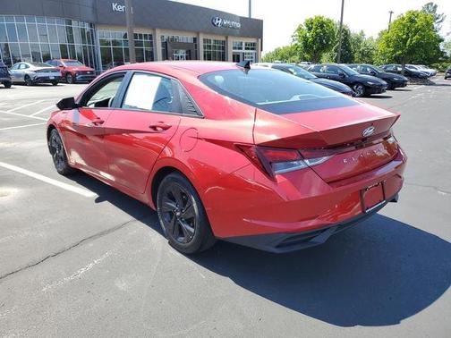 Calypso Red 2021 Hyundai ELANTRA SEL