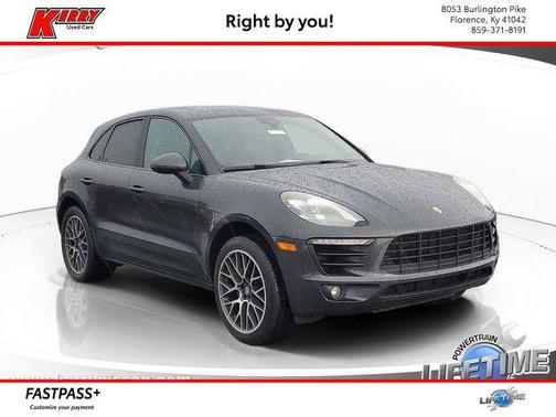 Volcano Grey Metallic 2017 Porsche Macan S
