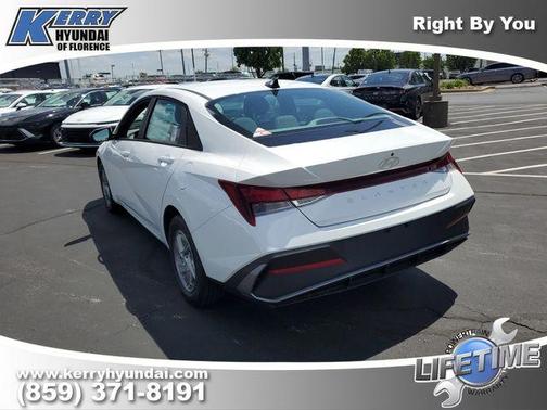 White 2026 Hyundai ELANTRA SE