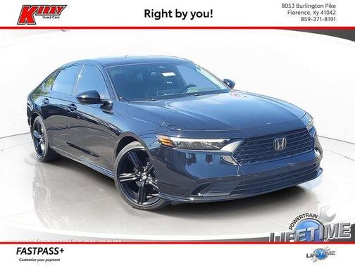 Crystal Black Pearl 2024 Honda Accord Hybrid Sport-L