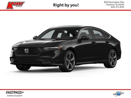 Black 2024 Honda Accord Hybrid Sport-L