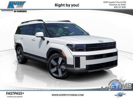 White 2026 Hyundai SANTA FE HEV Limited