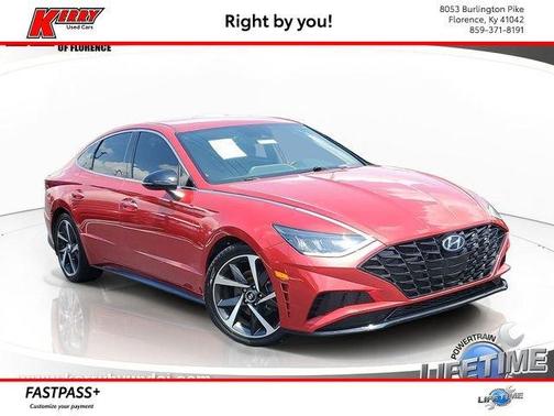 Calypso Red 2021 Hyundai SONATA SEL Plus