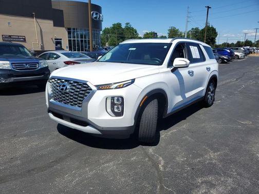 Hyper White 2020 Hyundai PALISADE SEL