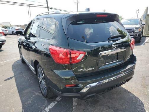 Midnight Pine Metallic 2020 Nissan Pathfinder Platinum
