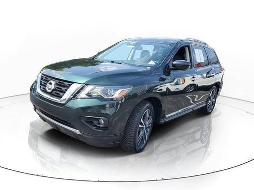 Midnight Pine Metallic 2020 Nissan Pathfinder Platinum
