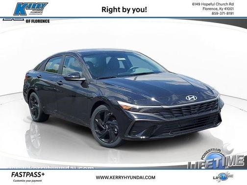 Black 2026 Hyundai ELANTRA SEL Sport