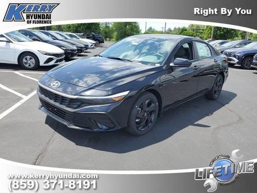 Black 2026 Hyundai ELANTRA SEL Sport