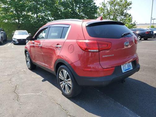 Signal Red 2014 Kia Sportage EX