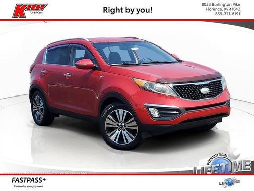 Signal Red 2014 Kia Sportage EX