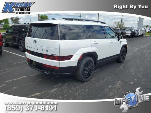 White 2026 Hyundai SANTA FE HEV Calligraphy