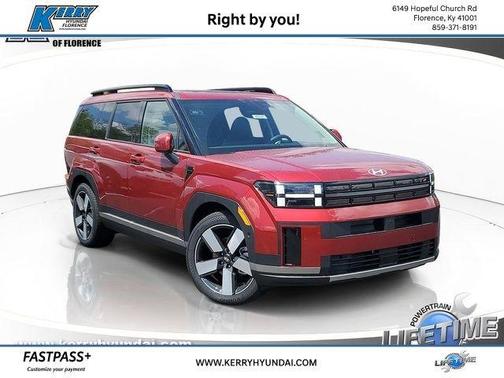 Red 2026 Hyundai SANTA FE HEV Limited
