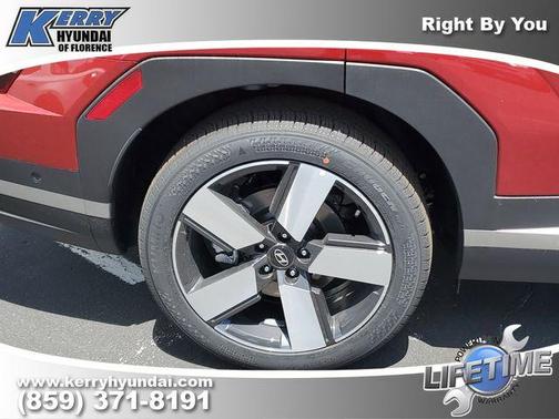 Red 2026 Hyundai SANTA FE HEV Limited