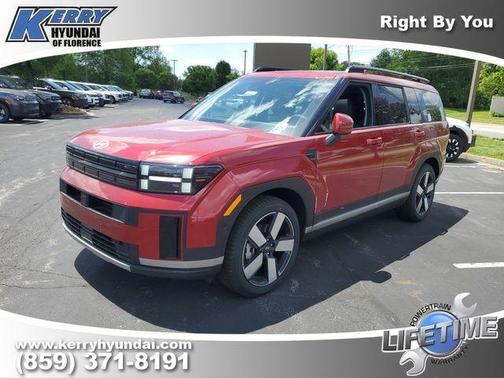 Red 2026 Hyundai SANTA FE HEV Limited