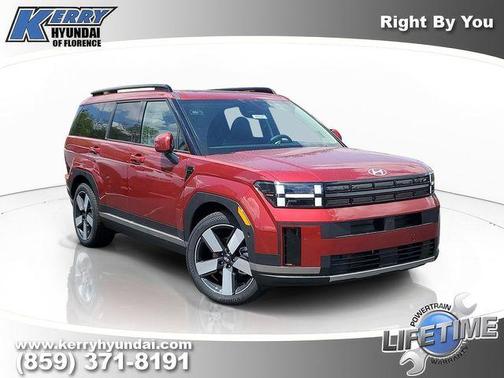 Red 2026 Hyundai SANTA FE HEV Limited