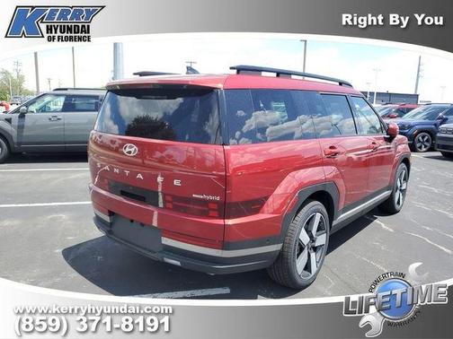 Red 2026 Hyundai SANTA FE HEV Limited