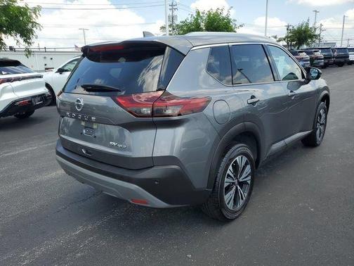 Gun Metallic 2021 Nissan Rogue SV