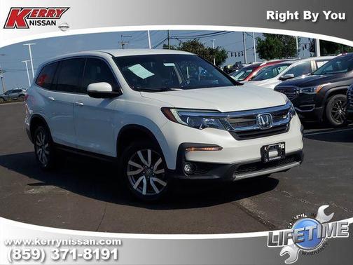 Platinum White Pearl 2020 Honda Pilot EX