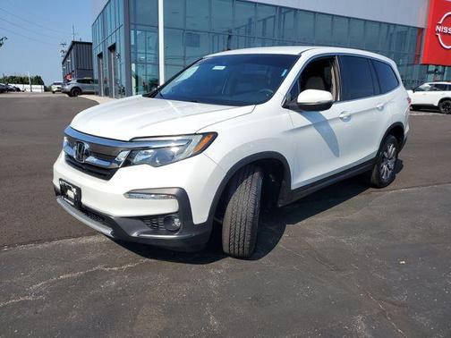 Platinum White Pearl 2020 Honda Pilot EX