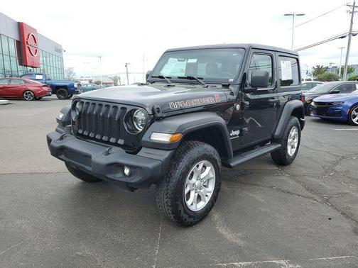 Black Clearcoat 2021 Jeep Wrangler Sport