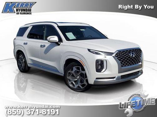 Hyper White 2021 Hyundai PALISADE Calligraphy