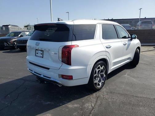 Hyper White 2021 Hyundai PALISADE Calligraphy