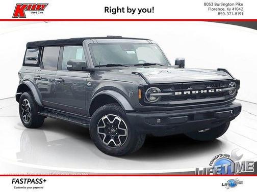 Carbonized Gray Metallic 2021 Ford Bronco Outer Banks