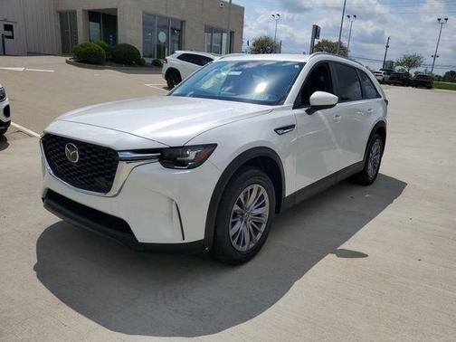 Rhodium White Premium 2025 Mazda CX-90 SE