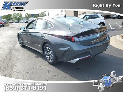 Portofino Gray 2026 Hyundai SONATA Hybrid Blue