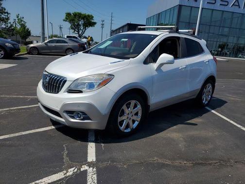 White Pearl Tri-Coat 2014 Buick Encore Premium