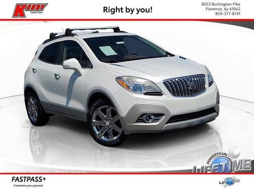 White Pearl Tri-Coat 2014 Buick Encore Premium