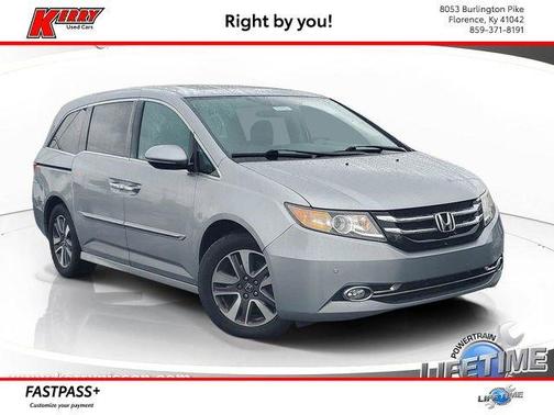 Lunar Silver Metallic 2016 Honda Odyssey Touring Elite
